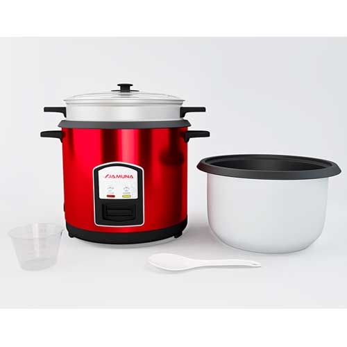 Jamuna JSRC-280K Red Double Pot Rice Cooker