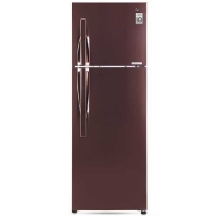 LG 308 Liter No-Frost Refrigerator Amber Steel